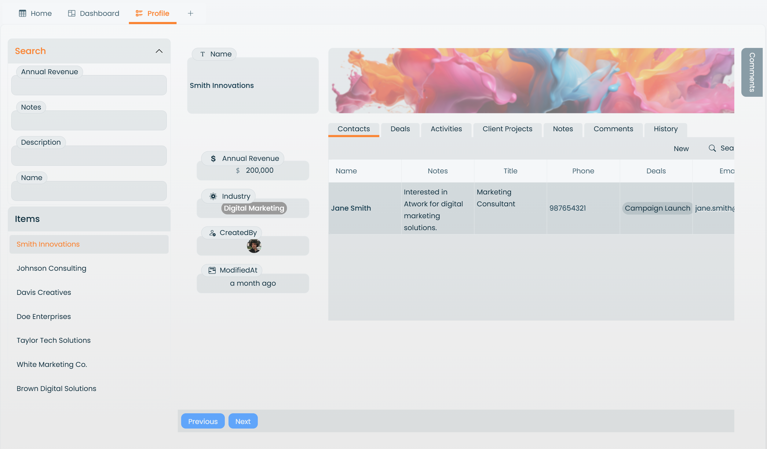 A Peek View with an embedded Form Studio form